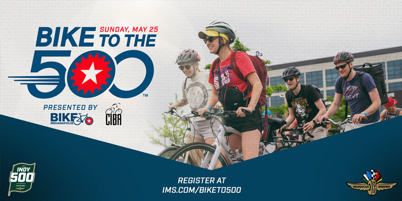 Bike to the 500 Logo