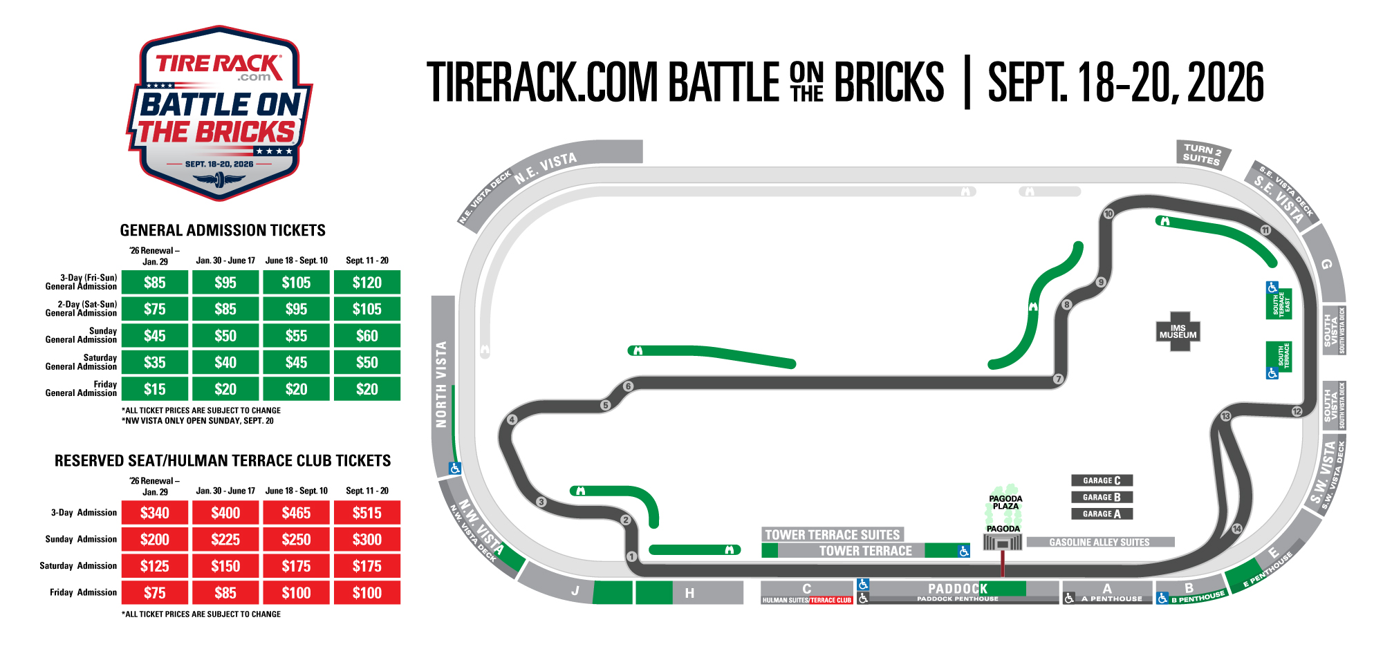 2026 IMSA Price Map